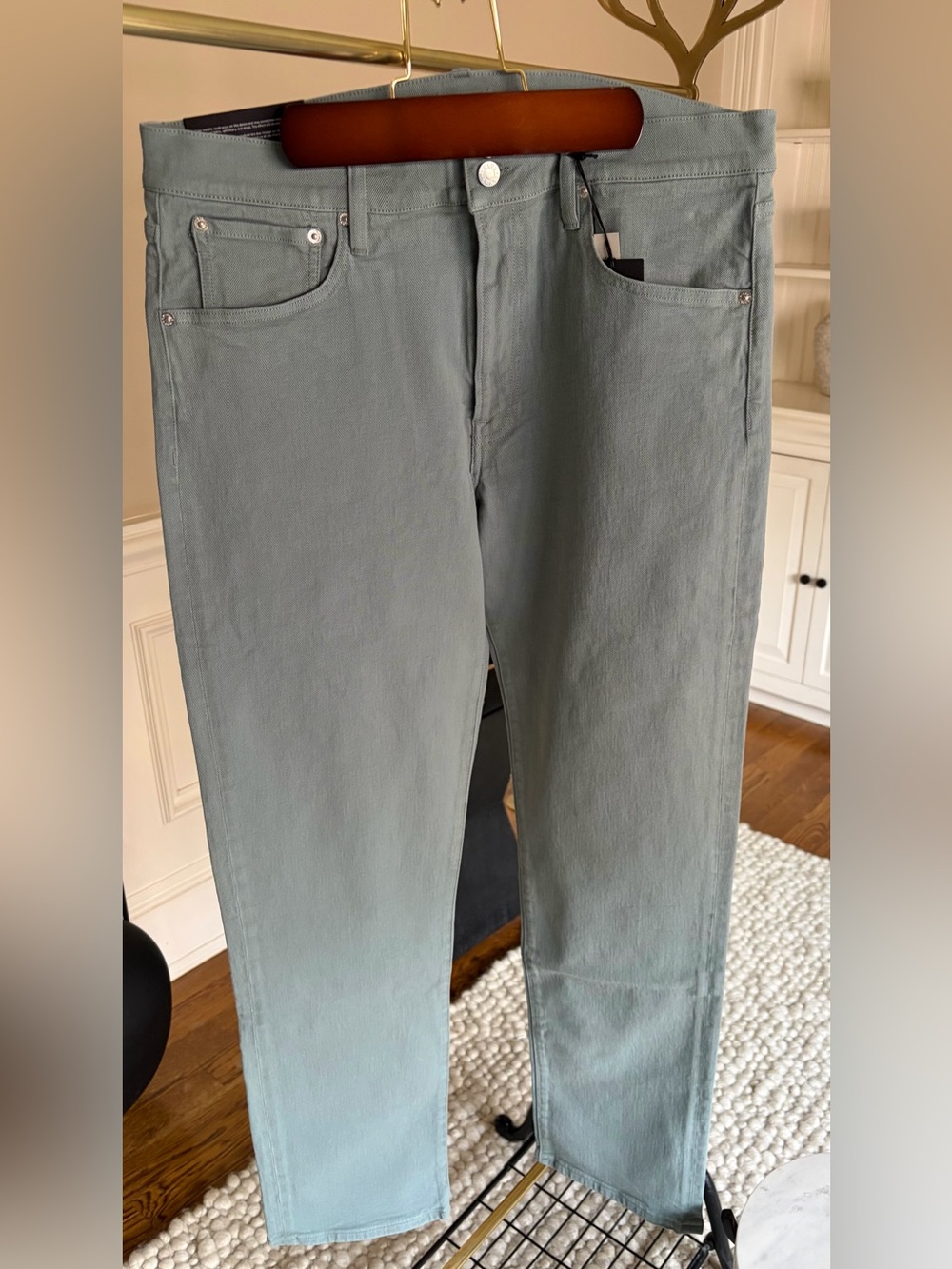 NWT Club Monaco tea dyed Straight Fit Denim 34x32